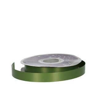 4A Polyseta Ribbon | Colour: Dark green | Width 19 millimeter | Length 91 meter | Per roll
