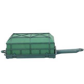 4A Oasis Florette Maxi | Kleur: Groen | Lengte 34 centimeter | Breedte 14 centimeter | Hoogte 9 centimeter | Per 12 houders