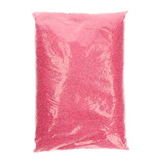 4A Gravier | Couleur: Fuchsia | Diamètre 2 - 3 millimètre | Contenu du sac 5 kilo | Par sac