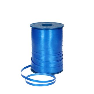 4A Kräuselband 001 | Farbe: Blau | Breite 5 millimeter | Länge 500 meter | Pro Rolle