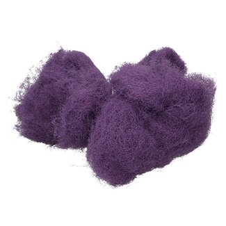 4A Lockiges Sisal | Farbe: Lila | Pro 350 gram