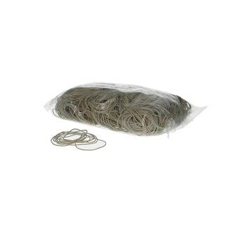 4A Gummibänder | Farbe: Natuurlijk Weiß | Durchmesser 60 Millimeter | Dicke 1.5 Millimeter | Gewicht 1 kilo | Pro Beutel