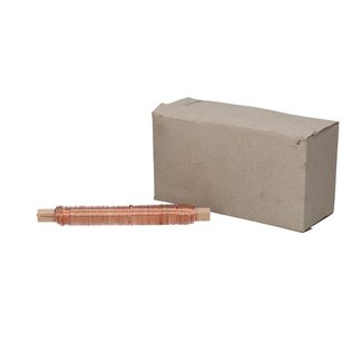 4A Wikkeldraad | Kleur: Koperkleurig | Diameter 0.6 millimeter | Gewicht 1 kilo | Per 10 rollen