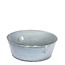 Zinc Tub Flowerpot Plant Pot “Evan” | Colour: Grey | Diameter 25 centimeter | Height 7.5 centimeter | Per 10 tubs