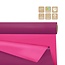 Mat Double Face Film en rouleau Universel | Couleur: fuchsia | Largeur 80 centimètre | Longueur 40 mètre | Par rouleau
