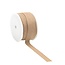 Texture ruban | Couleur: Sable | Largeur 12 millimeter | Longueur 20 meter | Par rouleau