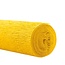 Crepe paper on roll | Colour: Yellow | Width 50 centimetre | Length 2.5 metre | Per 5 rolls
