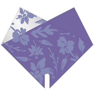 4A Covers Elynn | Colour: Lilac-coloured | PCR recycled plastic | Length 40 centimeter | Width 40 centimeter | Per 50 covers