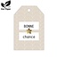 Etikett-Kärtchen mit französischem Text “Bonne Fête” | Farbe: Beige | Breite 5 centimeter | Höhe 8 centimeter | Pro 20 Etiketten
