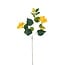 Hibiscus Artificial flower | Colour: Yellow | Hibiscus Artificial flowers | Length ± 76 centimeter | Per 12 artificial flowers