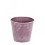 Plastic Melamine Flowerpot Plant pot | Colour: Purple | Diameter 13 centimeter | Height 11.5 centimeter | Per 12 flowerpots