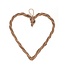Décoration Pendentif Cœur en Bois | Couleur: brun clair | Longueur 25 centimeter | Largeur 25 centimeter | Épaisseur 2 centimeter | Par 10 cœurs