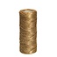Gift cord wire | Colour: Gold-coloured | Diameter 2 millimetre | Length 100 metre | Per roll