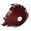 Support de bouquet Bambou tressé | Couleur: Brun | Diamètre 30 centimeter | Par 6 supports de bouquet