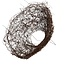 Boekethouder Salim | Kleur: Bruin | Diameter 30 centimeter | Per 10 boekethouders