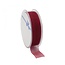 Ruban organza | Couleur : Bordeaux | Largeur 25 millimeter | Longueur 50 meter | Par rouleau