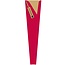 Housse pour fleurs 1 rose “Love” | Couleur: Rouge | Longueur 60 centimeter | Largeur 14 centimeter | Hauteur 5 centimeter | Par 25 housses