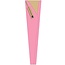 Bloemenhoes 1 Roos “Love” | Kleur: Roze | Lengte 60 centimeter | Breedte 14 centimeter | Hoogte 5 centimeter | Per 25 hoezen