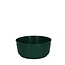 Plastic Flower Bowl "Bulb" | Colour: Green | Diameter 21 centimeter | Height 9 centimeter | Per 5 bowls