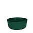 Plastic flower bowl "Bulb" | Colour: Green | Diameter 24 centimetre | Height 9 centimetre | Per 5 bowls