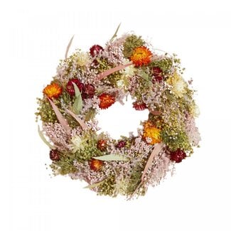 4A Harvest Wreath | Colour: Mixed Colours | Diameter 25 centimetre | Per wreath