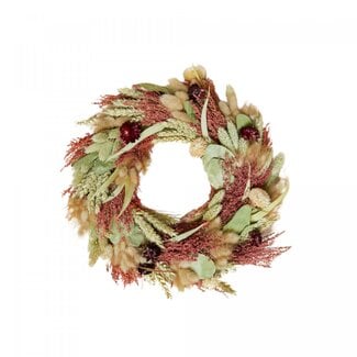 4A Rosewood Wreath | Colour: Mixed Colours | Diameter 25 centimeter | Per wreath