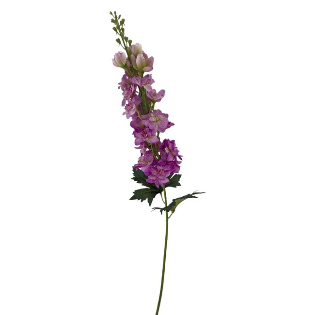 Ridderspoor Kunstbloem | Kleur: Lila Paars | Delphinium kunstbloemen | Lengte ± 70 centimeter | Per kunstbloem