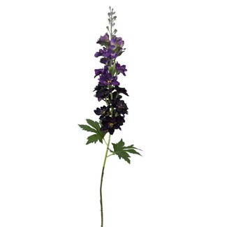 Arti Flora Rittersporn Kunstblume | Farbe: Lila | Delphinium Kunstblumen | Länge ± 70 centimeter | Pro Stück