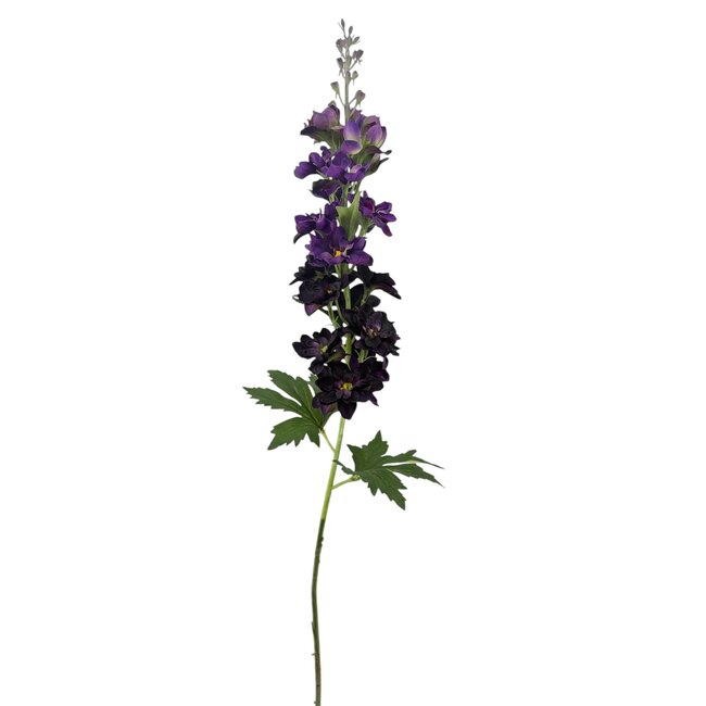 Ridderspoor Kunstbloem | Kleur: Paars | Delphinium kunstbloemen | Lengte ± 70 centimeter | Per stuk