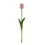 Tulpe Kunstblume | Farbe: Hellrosa | Tulipa Kunstblumen | Länge ± 45 centimeter | Pro Stück