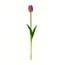 Tulp Kunstbloem | Kleur: Paars | Tulipa kunstbloemen | Lengte ± 45 centimeter | Per stuk