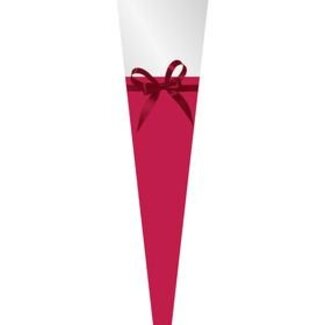 4A Housse pour 1 Rose “Cheris” | Couleur: Rouge | Longueur 64 centimeter | Largeur 14 centimeter | Hauteur 3 centimeter | Par 50 housses