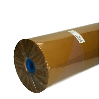 4A Papier op rol | Kleur: Geel Bruin | Breedte 50 centimeter | 50 gram/m2 | Gewicht 10 kilo | Per rol