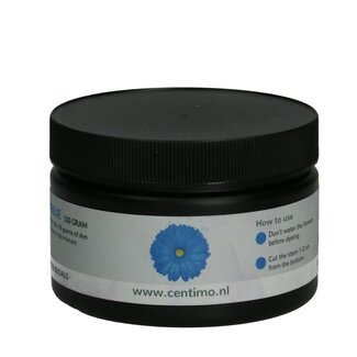 4A Optrekverf voor Bloemen | Kleur: Donkerblauw | Gewicht 100 gram | Per potje