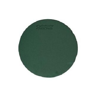 4A Oasis Cake Dummy Ideal | Colour: Green | Diameter 30 centimeter | Height 7 centimeter | Per cake