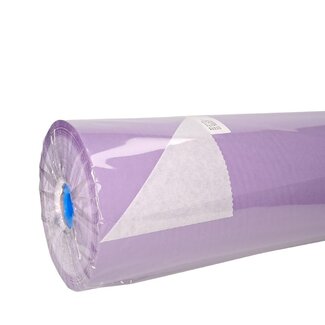 4A Papier sur rouleau | Couleur: Blanc lilacé | Largeur 50 centimeter | 50 gram/m2 | Poids 10 kilo | Par rouleau
