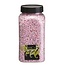 Grind | Kleur: Lichtroze | Diameter 2 - 4 millimeter | Inhoud 1 kilo | Per pot