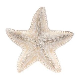 4A Holzschale Seestern “Maritim” | Farbe: Natürlich Weiß | Durchmesser 40 centimeter | Höhe 4.5 centimeter | Pro 2 Schalen