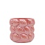 Keramischer Topf Maritime Kollektion “Mare" | Farbe: Rosa | Durchmesser 15 centimeter | Höhe 13.5 centimeter | Pro 6 Töpfe