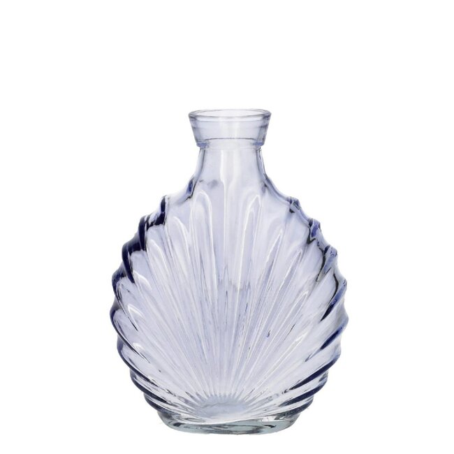 Vase Bouteille en Verre Collection Maritime “Shelia" | Couleur: Lilas | Diamètre 12.5 centimeter | Hauteur 17 centimeter | Par 12 bouteilles