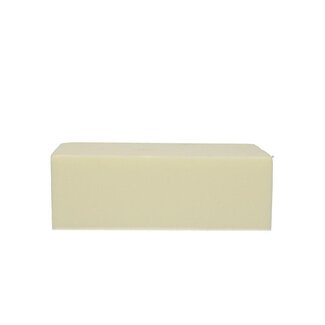 4A Oasis Farbblock | Farbe: Elfenbeinfarben | Länge 23 centimeter | Breite 11 centimeter | Höhe 8 centimeter | Pro 4 Blöcke