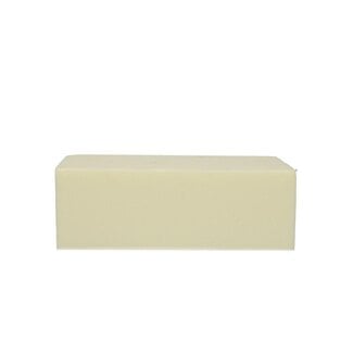 4A Oasis Kleurblok | Kleur: Ivoorkleurig | Lengte 23 centimeter | Breedte 11 centimeter | Hoogte 8 centimeter | Per 4 blokken