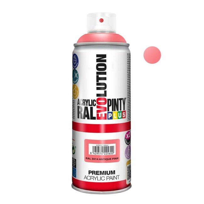 Decoratie Colorspray "Antique Pink" | Kleur: Roze | Inhoud bus 400 milliliter | Per spuitbus