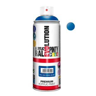 4A Dekorations-Colorspray "Signalblau" | Farbe: Blau | Inhalt Dose 400 milliliter | Pro Sprühdose