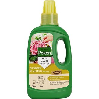 4A Pflege Pokon BIO Blühende Pflanzen | Farbe: Natuurlijk Weiß | Inhalt 500 milliliter | Pro Flasche