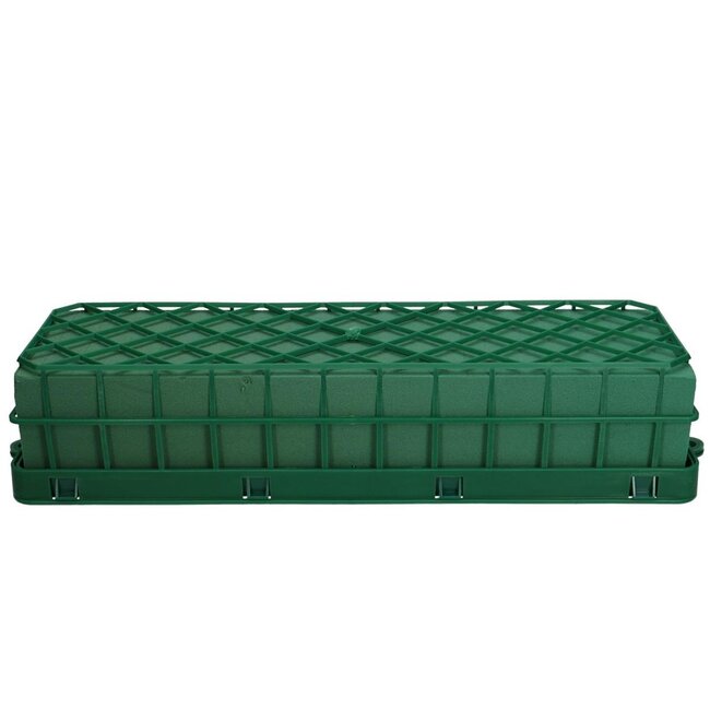 Oasis Dekorette | Kleur: Groen | Lengte 45 centimeter | Breedte 12.5 centimeter | Hoogte 8.5 centimeter | Per dekorette