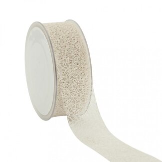 4A Honeycomb Band | Farbe: Cremefarben | Breite 38 millimeter | Länge 20 meter | Pro Rolle