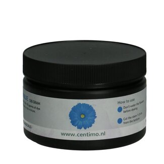 4A Aufziehfarbe Dekoration | Farbe: Dunkelblau | Gewicht 100 gram | Pro Dose