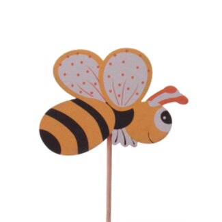 4A Bienenstecker Sommerbiene | Farbe: Orange | Länge ± 50 centimeter | Durchmesser 7 centimeter | Pro 25 Bienenstecker