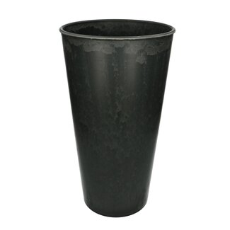4A Kunststoff Melamin Vase | Farbe: Grau | Durchmesser 22 centimeter | Höhe 40 centimeter | Pro 6 Vasen